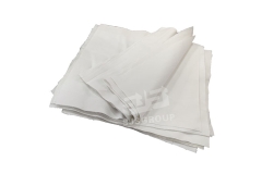 White Bed Sheet Rags - White Sheeting Cotton Rags (Standard Size)